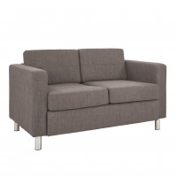 OSP Home Furnishings PAC52-M59 Pacific LoveSeat In Cement Fabric